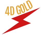 4d gold logo