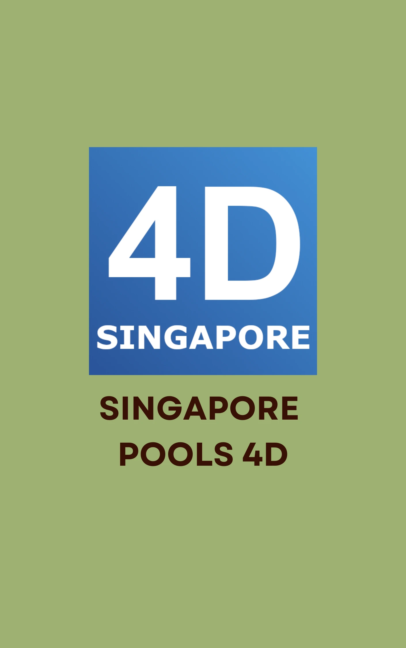 Singapore Pools 4d betting online